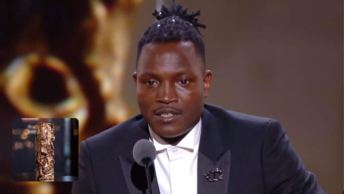 Abou Sangaré au César 2025 pour L'Histoire de Souleymane