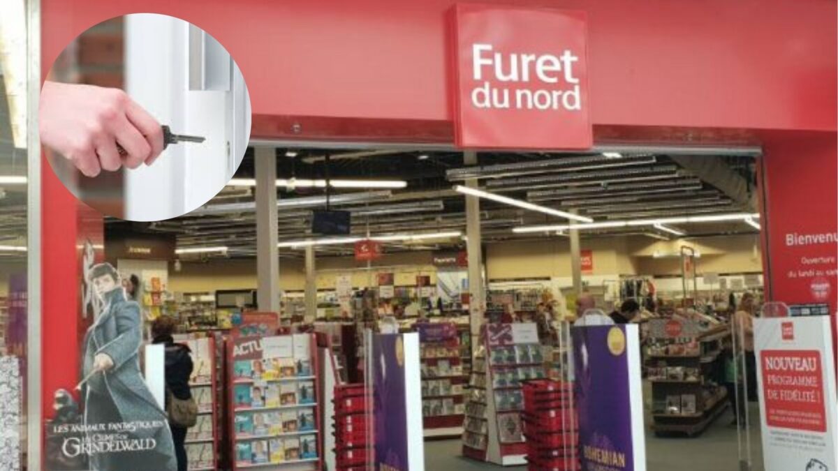 Le Furet du Nord à Beauvais annonce sa fermeture définitive.