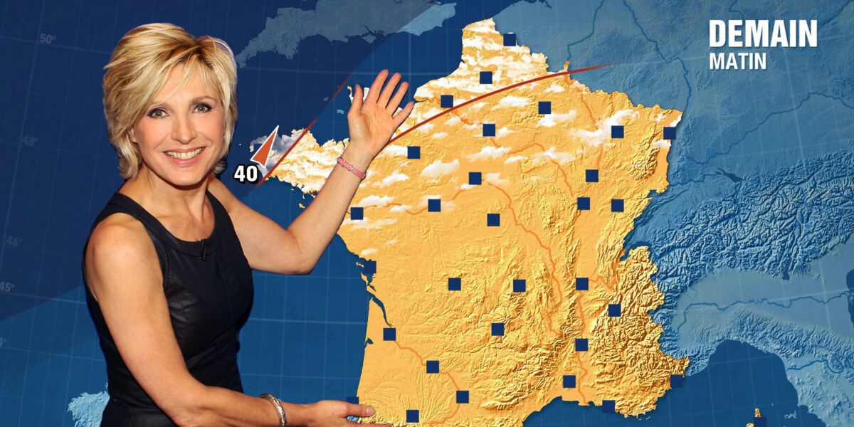 Evelyne Dhéliat est considérée comme une légende de la télévision française.