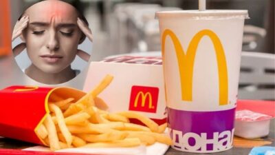 Manger des frites et boire du coca MacDo seraient efficaces pour soulager les migraines.