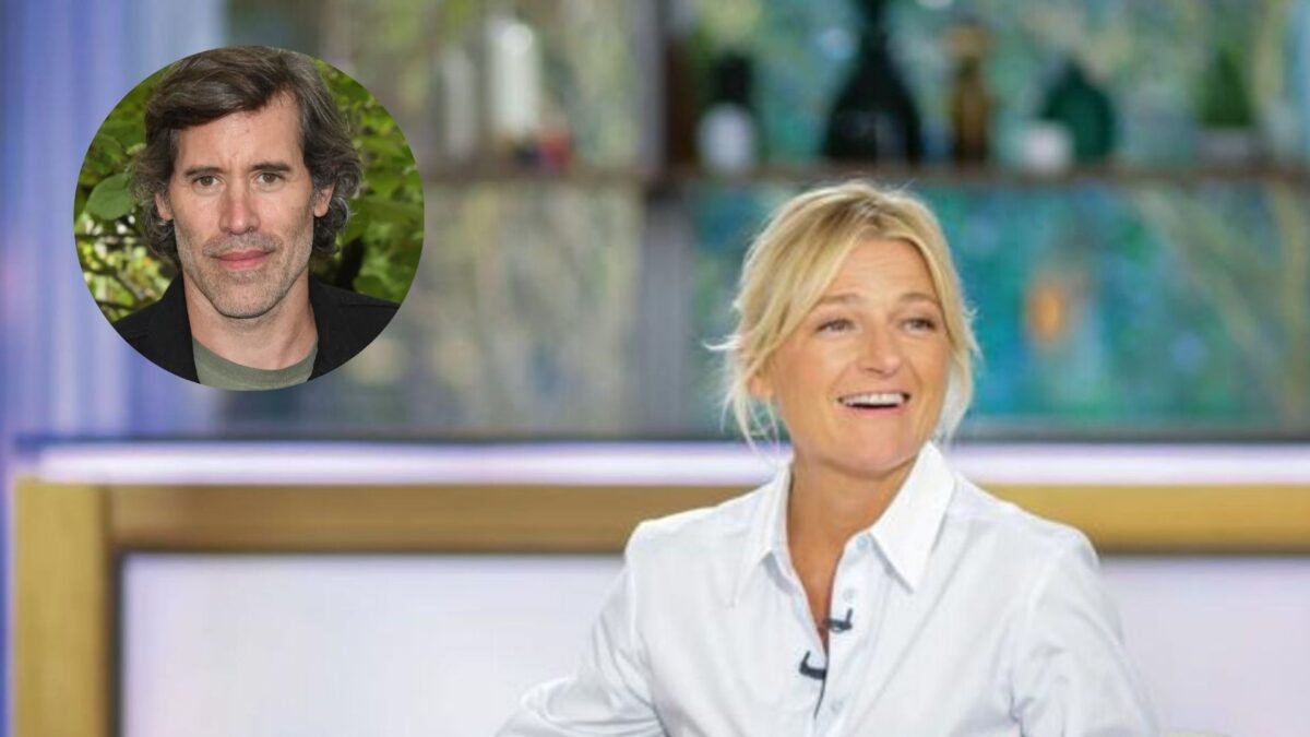 Anne-Elisabeth Lemoine était un peu mal l'aise à l'annonce de son crush pour Jalil Lespert.
