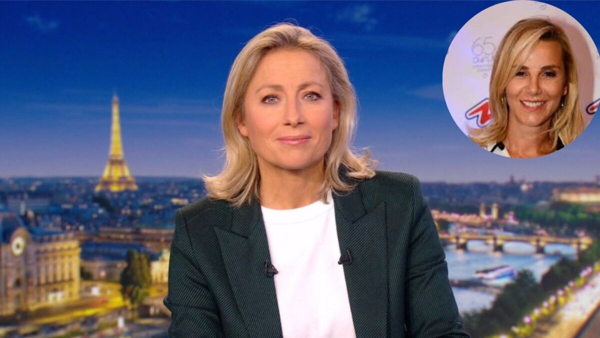 Anne-Sophie Lapix reçoit le soutien de Laurence Ferrari après son éviction du 20h.