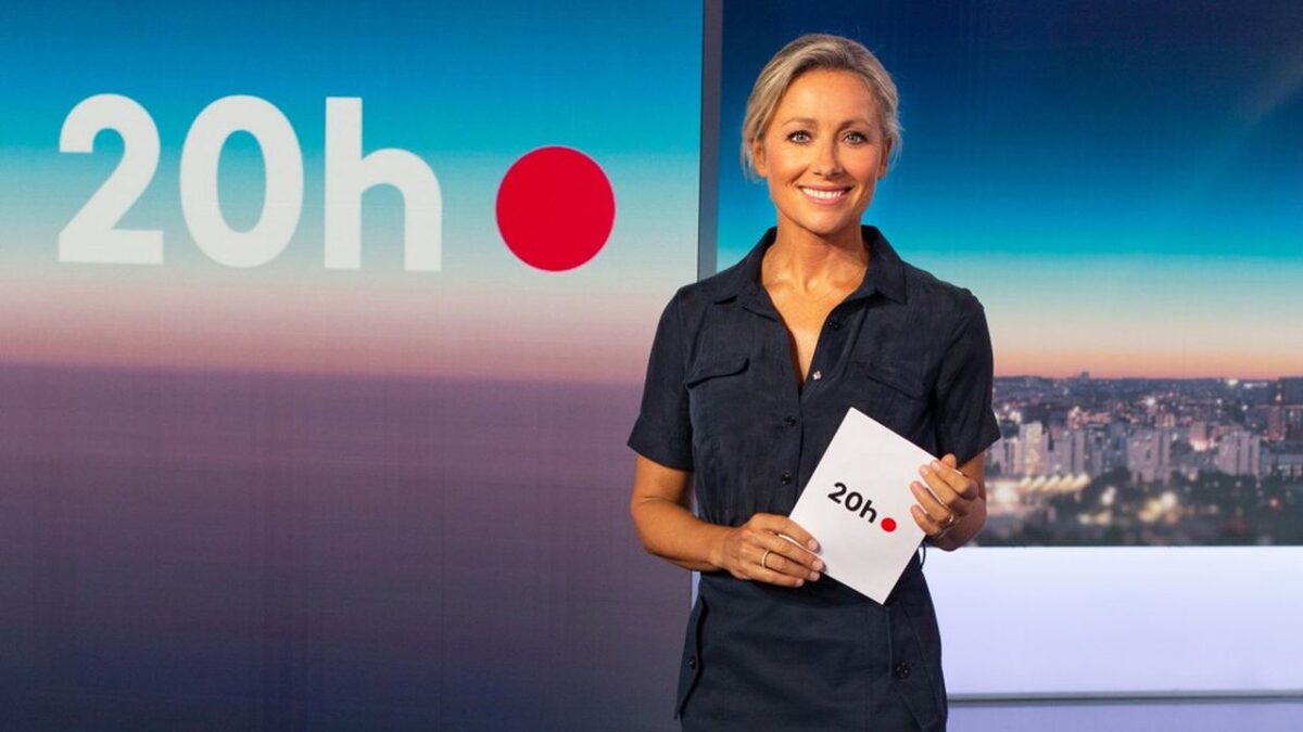 Anne-Sophie Lapix a accueilli la nouvelle avec le sourie.
