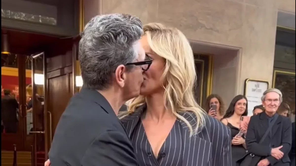 Adriana Karembeu et Marc Lavoine forment le couple idéal.