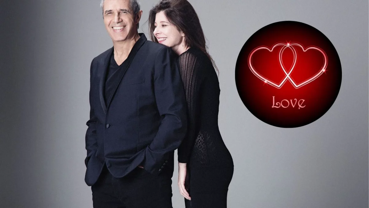 Julien Clerc et Hélène Grémillon vivent le grand amour.