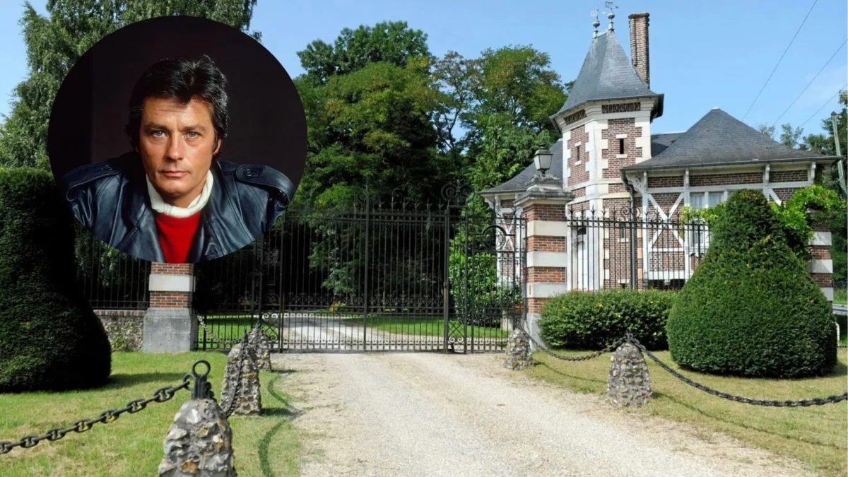 Le domaine d'Alain Delon à Douchy pourrait être mis en vente.