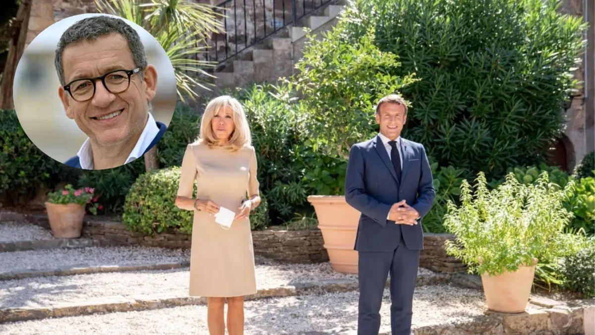 Le couple présidentiel ont assisté à un spectacle de Dany Boon.