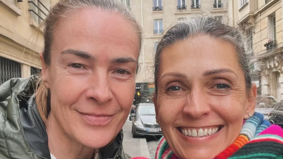 Bénédicte Delmas et Adeline Blondieau sans maquillage.