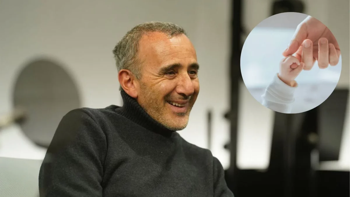 Elie Semoun, papa à 61 ans.